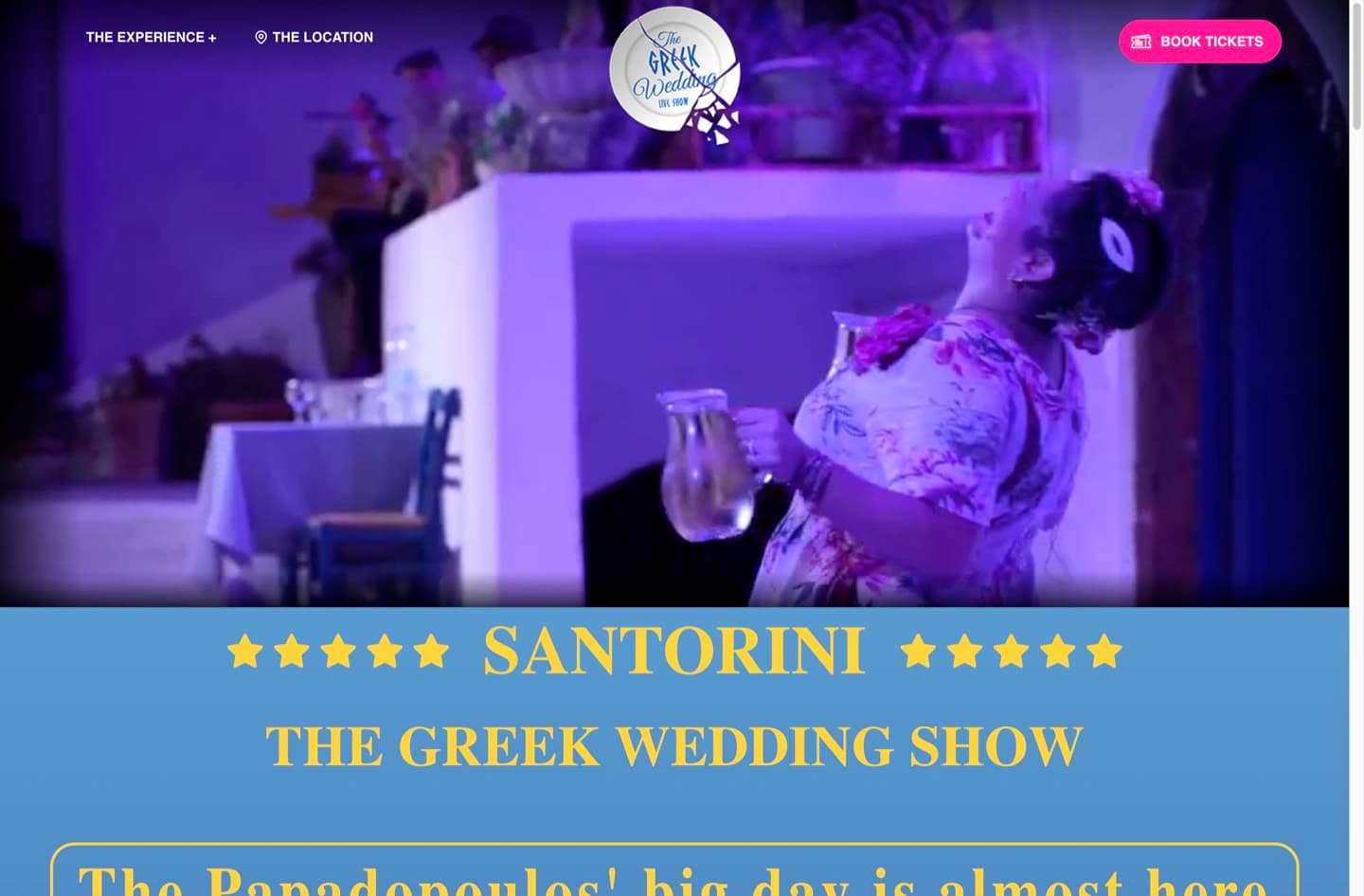 The Greek Wedding Show booking site